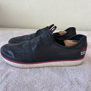 Reebok CrossFit Nanossage Men's Size 11 Recovery Slip-On Shoe Black